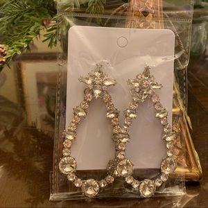 Rhinestone Statement Earring’s